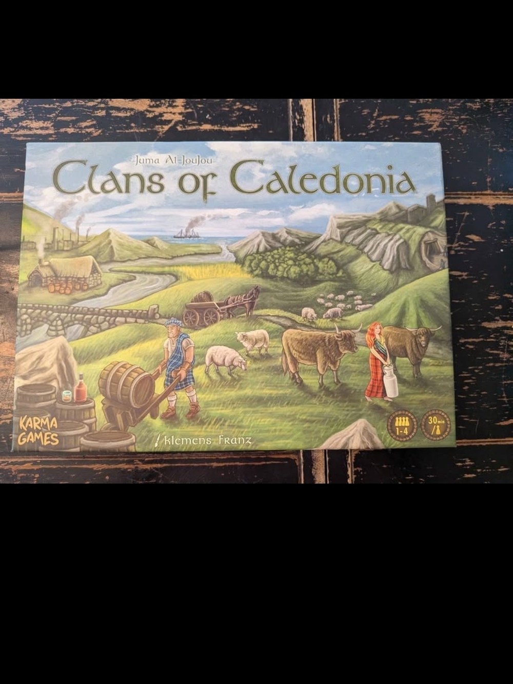 Clans of Caledonia Board Game NIB